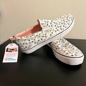 BOBS Cat Print Slip Ons